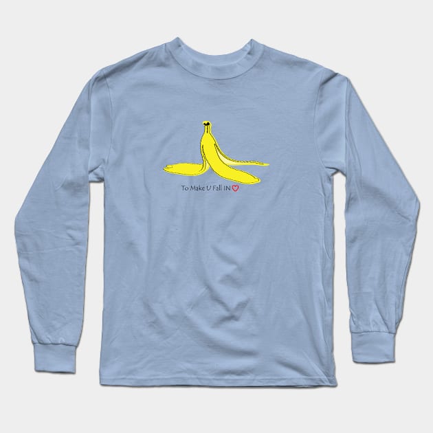 Banana lover Long Sleeve T-Shirt by funNkey